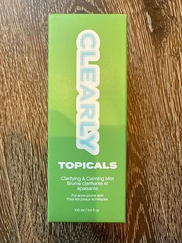 Clearly Acne Clarifying + Calming Mist for Face & Body | 2% Salicylic Acid + AHA | Reduces Acne, Blackheads & Redness | Vegan & Cruelty-Free (4 fl oz) Avelisse