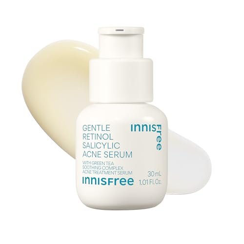 innisfree Gentle Retinol Salicylic Acne Serum - Korean Face Treatment for Blemishes & Clear Skin, 1.01 Fl Oz Avelisse