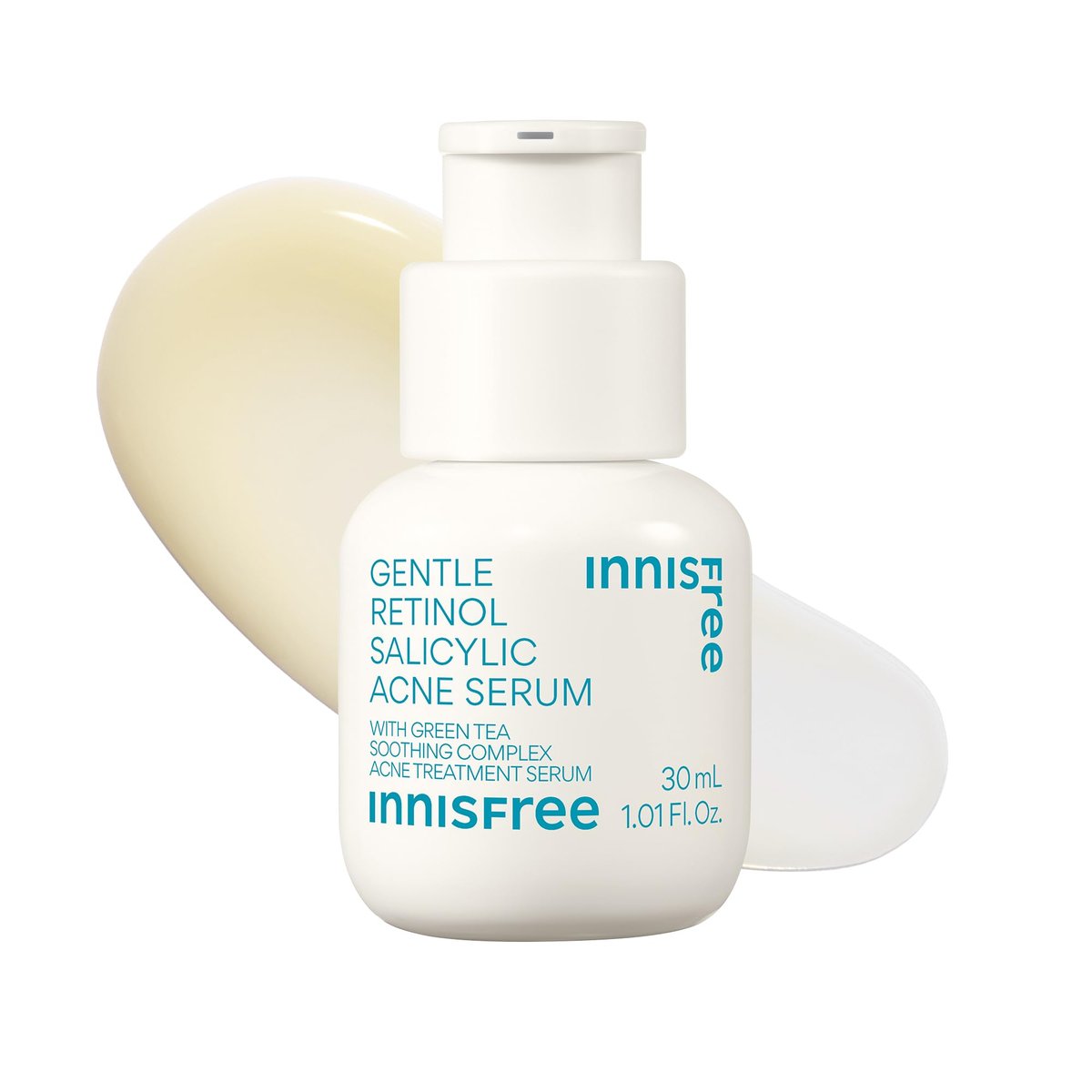innisfree Gentle Retinol Salicylic Acne Serum - Korean Face Treatment for Blemishes & Clear Skin, 1.01 Fl Oz Avelisse
