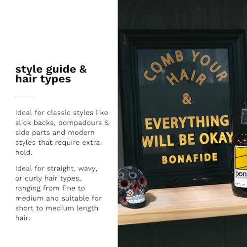 Bona Fide Pomade Summer Edition - Extra-Strong Hold, High Shine, Water-Based, Pineapple Melon Scent, 4 oz Avelisse