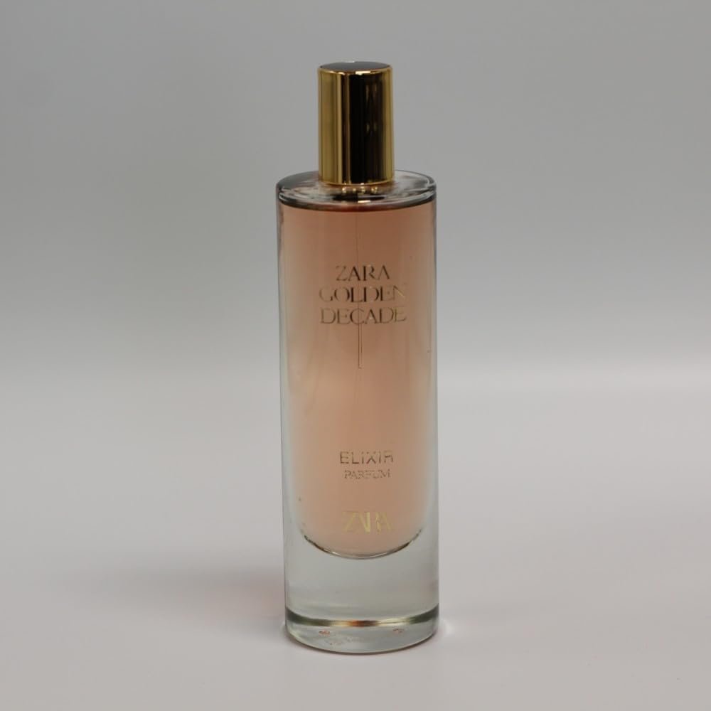 Zara Golden Decade Elixir Parfum for Women - 80ml Eau de Parfum, Hypnotic & Elegant Fragrance with Jasmine, Orange Blossom, Mandarin & Sweet Lavender - görsel 3