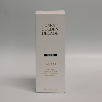 Zara Golden Decade Elixir Parfum for Women - 80ml Eau de Parfum, Hypnotic & Elegant Fragrance with Jasmine, Orange Blossom, Mandarin & Sweet Lavender