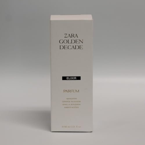 Zara Golden Decade Elixir Parfum for Women - 80ml Eau de Parfum, Hypnotic & Elegant Fragrance with Jasmine, Orange Blossom, Mandarin & Sweet Lavender - görsel 6