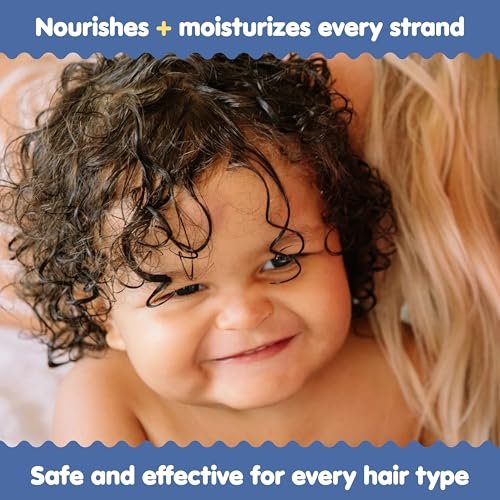 TUBBY TODD Hair Detangler Spray for Kids - Gentle Detangling Spray with Baobab & Coconut Oil - Moisturizing Kids Hair Detangler - 8.5oz, 2 Pack - Lemon Crème Avelisse
