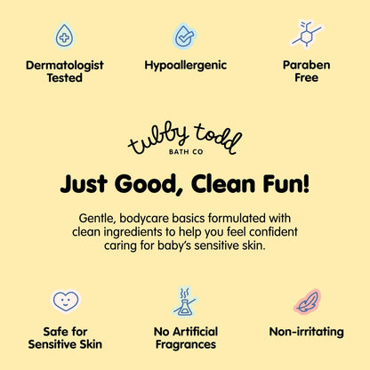 TUBBY TODD Hair Detangler Spray for Kids - Gentle Detangling Spray with Baobab & Coconut Oil - Moisturizing Kids Hair Detangler - 8.5oz, 2 Pack - Lemon Crème Avelisse
