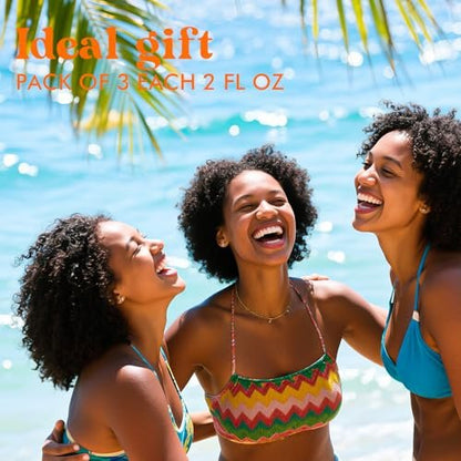 Azulfra Body Spray for Women - Travel Size Fragrance Gift Set, 3 Pack, Each 2 Fl Oz