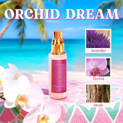 Azulfra Body Spray for Women - Travel Size Fragrance Gift Set, 3 Pack, Each 2 Fl Oz