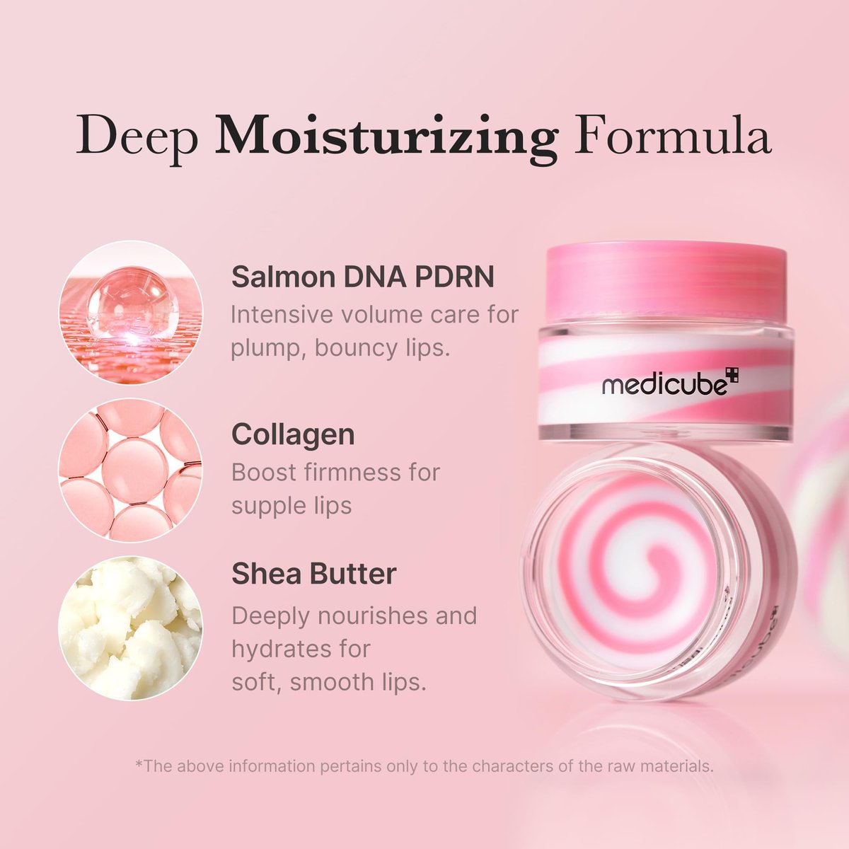 medicube PDRN Lip Sleeping Mask Glow Balm – Salmon PDRN, Collagen & Shea Butter for Softer, Hydrated Lips | Overnight & Daily Lip Care | Korean Skincare (0.35 oz) Avelisse