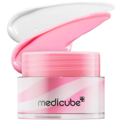 medicube PDRN Lip Sleeping Mask Glow Balm – Salmon PDRN, Collagen & Shea Butter for Softer, Hydrated Lips | Overnight & Daily Lip Care | Korean Skincare (0.35 oz) Avelisse