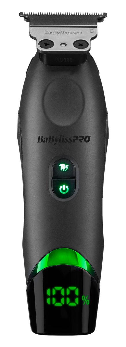 BaBylissPRO x Tomb45 Wireless-Charging Hair Trimmer for Men – Titanium Blade, Black Avelisse