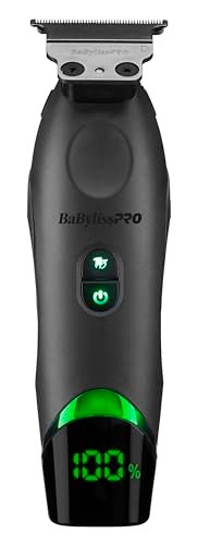 BaBylissPRO x Tomb45 Wireless-Charging Hair Trimmer for Men – Titanium Blade, Black Avelisse