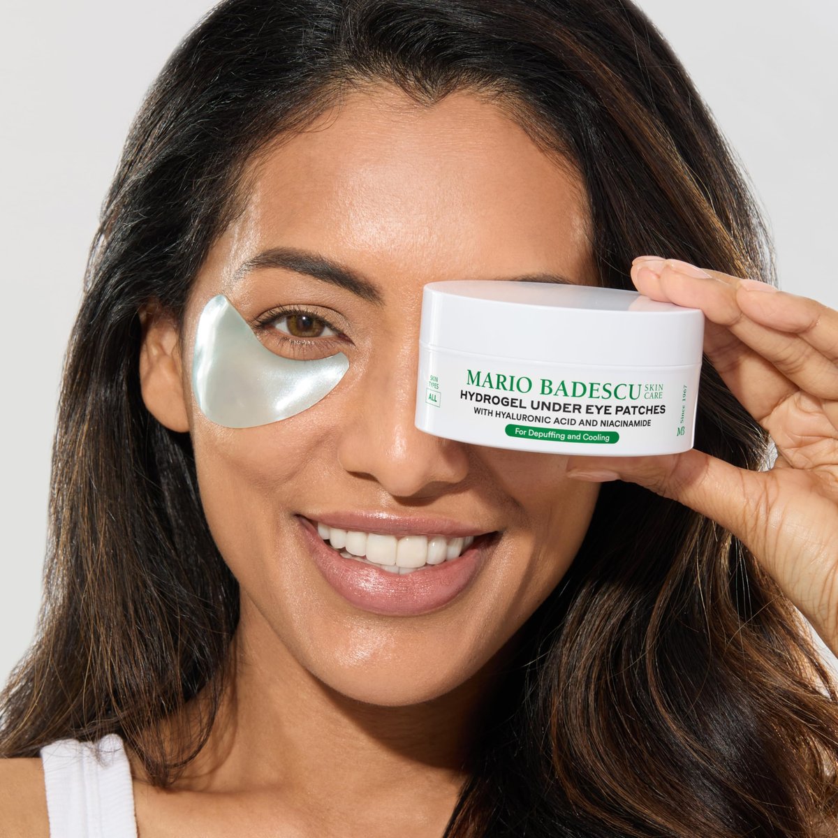 Mario Badescu Hydrogel Under Eye Patches – 30 Pairs Hydrating Eye Masks for Puffy Eyes, Dark Circles & Fine Lines with Hyaluronic Acid & Niacinamide Avelisse