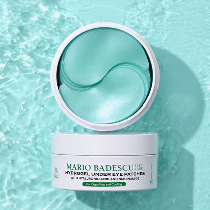 Mario Badescu Hydrogel Under Eye Patches – 30 Pairs Hydrating Eye Masks for Puffy Eyes, Dark Circles & Fine Lines with Hyaluronic Acid & Niacinamide Avelisse