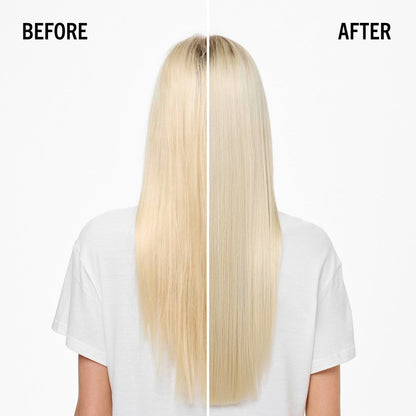 BlondMe Bond Repair Purple Conditioner for Blonde Hair - Neutralizes Yellow & Brassy Tones - Lightweight, Nourishing & Detangling - 8.45 Fl Oz Avelisse