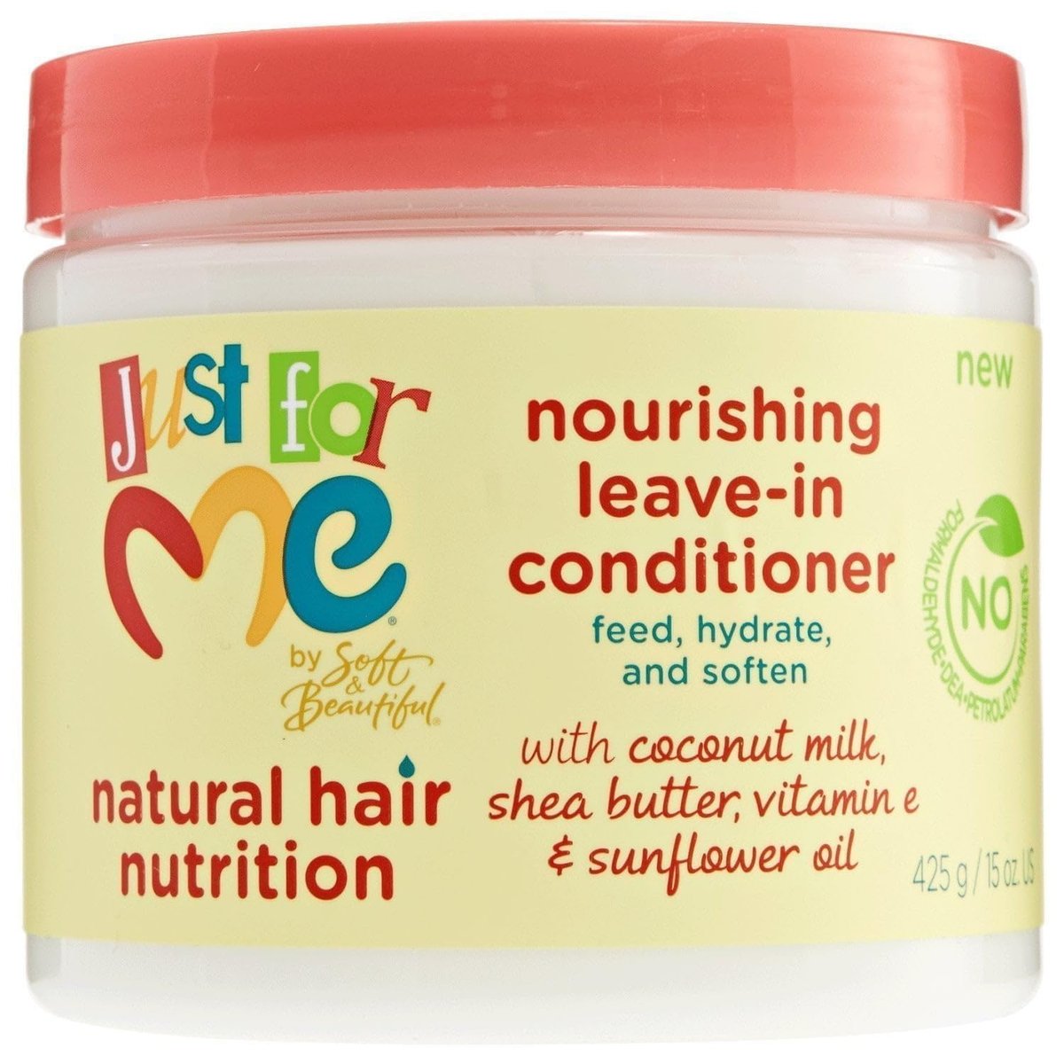 Just For Me Hair Nutrition Nourishing Leave In Conditioner, 15 oz Avelisse