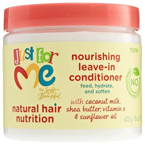 Just For Me Hair Nutrition Nourishing Leave In Conditioner, 15 oz Avelisse