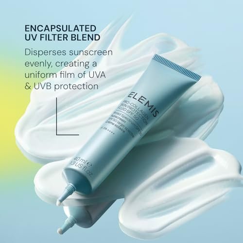 Elemis Pro-Collagen Skin Protection Fluid SPF 50 – Hydrating Face Sunscreen, Lightweight & Fast-Absorbing, 40ml Avelisse