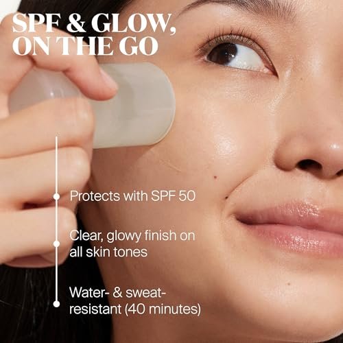 Supergoop! Destination Glow: Travel-Sized SPF Favorites Set - Glowscreen SPF 40, Glow Stick SPF 50, Glow Oil SPF 50 Avelisse