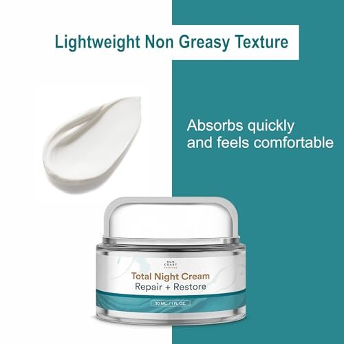 Total Night Cream with Vitamin C, Niacinamide & Peptides – Dr. Mark Rosenberg – 1 fl oz Avelisse