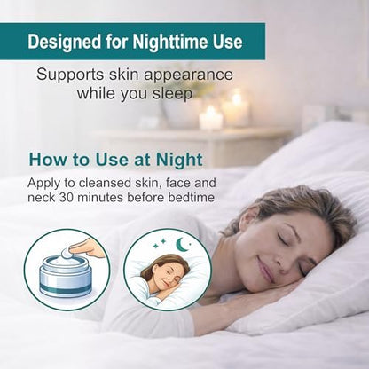 Total Night Cream with Vitamin C, Niacinamide & Peptides – Dr. Mark Rosenberg – 1 fl oz Avelisse