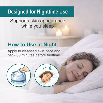 Total Night Cream with Vitamin C, Niacinamide & Peptides – Dr. Mark Rosenberg – 1 fl oz Avelisse