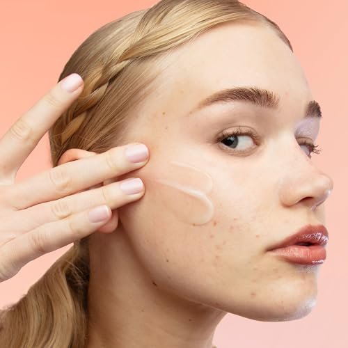 PEACE OUT Acne Gel Moisturizer for Oily Skin - 2% Salicylic Acid, Niacinamide & Ceramides, 1.69 oz Avelisse