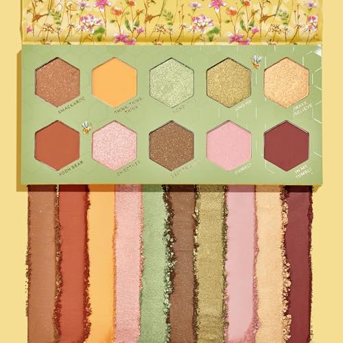 ColourPop x Winnie the Pooh Sweet As Can Bee Eyeshadow Palette - Honey Tone Eye Makeup Palette Avelisse