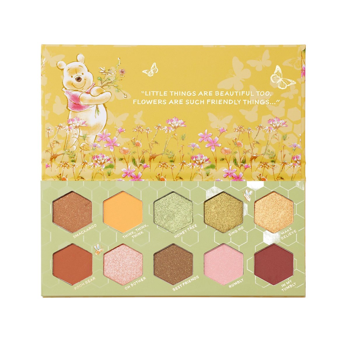 ColourPop x Winnie the Pooh Sweet As Can Bee Eyeshadow Palette - Honey Tone Eye Makeup Palette Avelisse