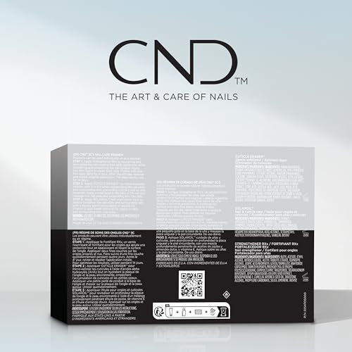 CND CARE.CONDITION.COAT Kit – Nail Strengthener, Cuticle Cream & Oil – 3-Piece Nail Treatment Set Avelisse