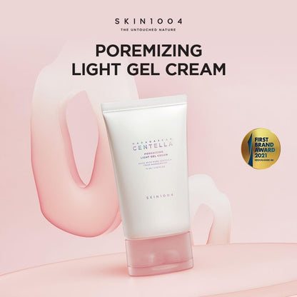 SKIN1004 Madagascar Centella Poremizing Fresh Ampoule 100ml & Poremizing Light Gel Cream 75ml Bundle Avelisse