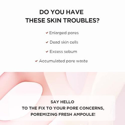 SKIN1004 Madagascar Centella Poremizing Fresh Ampoule 100ml & Poremizing Light Gel Cream 75ml Bundle Avelisse