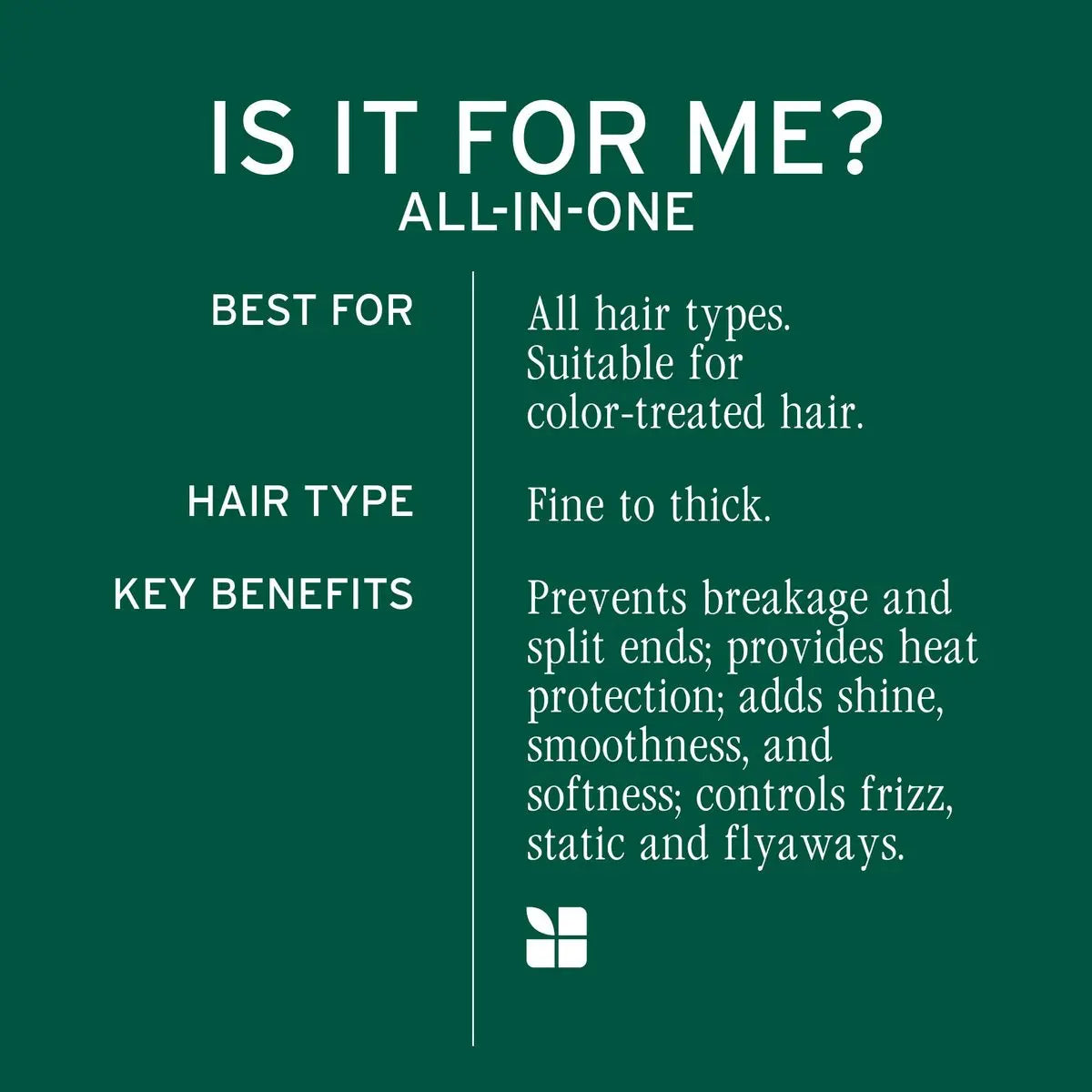 Biolage All-In-One Multi-Benefit Spray - Leave-In Treatment, Heat Protectant, Shine & Frizz Control, Coconut Oil, Vegan & Paraben-Free, 8.4 Fl Oz Avelisse