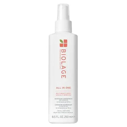 Biolage All-In-One Multi-Benefit Spray - Leave-In Treatment, Heat Protectant, Shine & Frizz Control, Coconut Oil, Vegan & Paraben-Free, 8.4 Fl Oz Avelisse