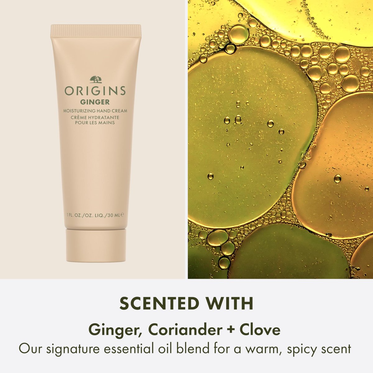 Origins Hand Cream Essentials Gift Set | Softens Dry Skin | Travel Hand Lotion with Plant-Derived Glycerin & Meadowfoam Seed Oil (4 x 1 Fl Oz) Avelisse