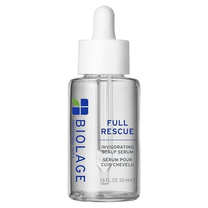 Biolage Full Rescue Invigorating Serum for Stronger Hair & Longer Lengths - Rosemary Oil & Niacinamide, Vegan & Paraben-Free, 1.6 Fl Oz