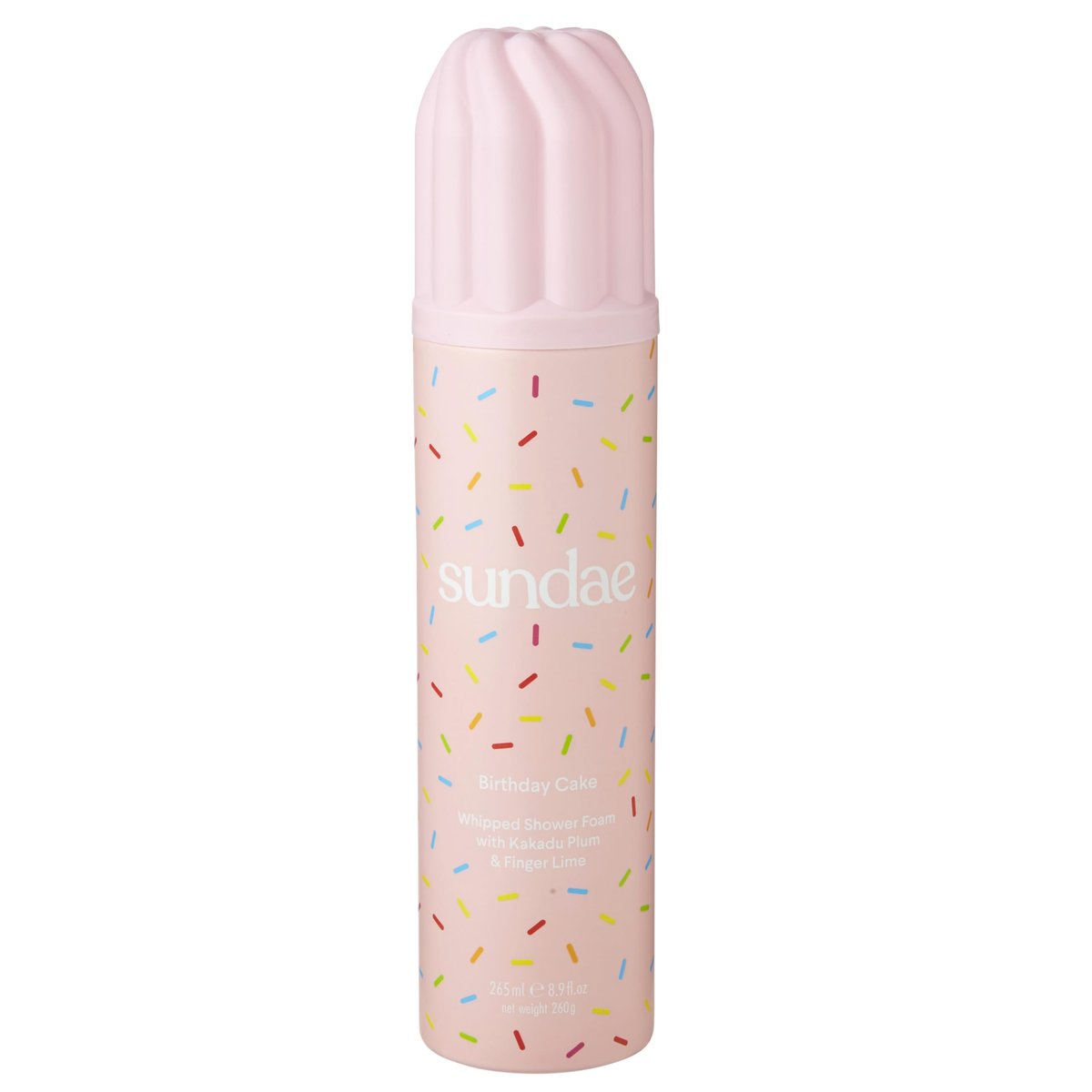 Sundae Whipped Shower Foam Birthday Cake Foaming Body Wash 8.9 fl oz – Kakadu Plum & Finger Lime - görsel 2