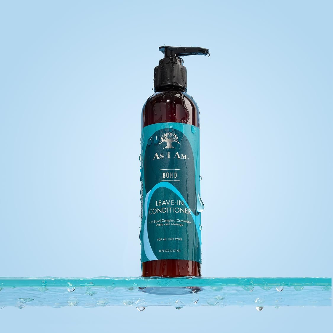 As I Am Bond Leave-In Conditioner for Damaged Hair - 8 oz - with Moringa, Amla & Ceramides - görsel 13