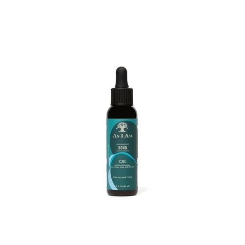 As I Am Bond Oil - 2 oz - Moringa, Amla & Ceramides Hair Repair Treatment for Damaged Hair - görsel 2