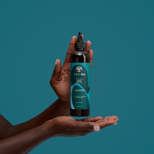 As I Am Bond Repair Shampoo - 8 oz - Moringa, Amla & Ceramides - Repair Damaged Hair - görsel 12
