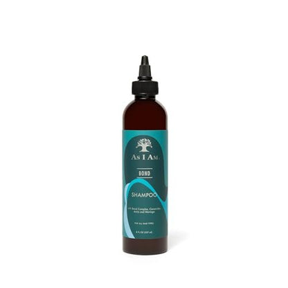 As I Am Bond Repair Shampoo - 8 oz - Moringa, Amla & Ceramides - Repair Damaged Hair