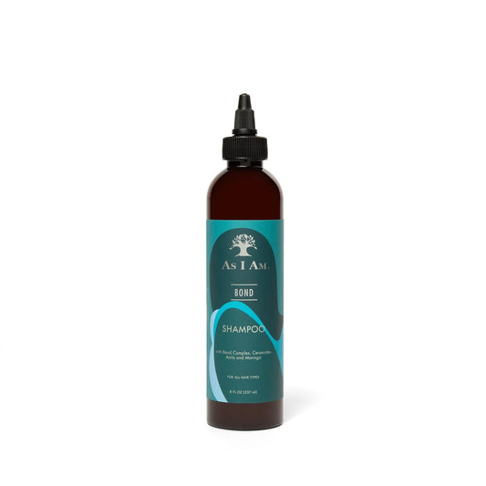 As I Am Bond Repair Shampoo - 8 oz - Moringa, Amla & Ceramides - Repair Damaged Hair