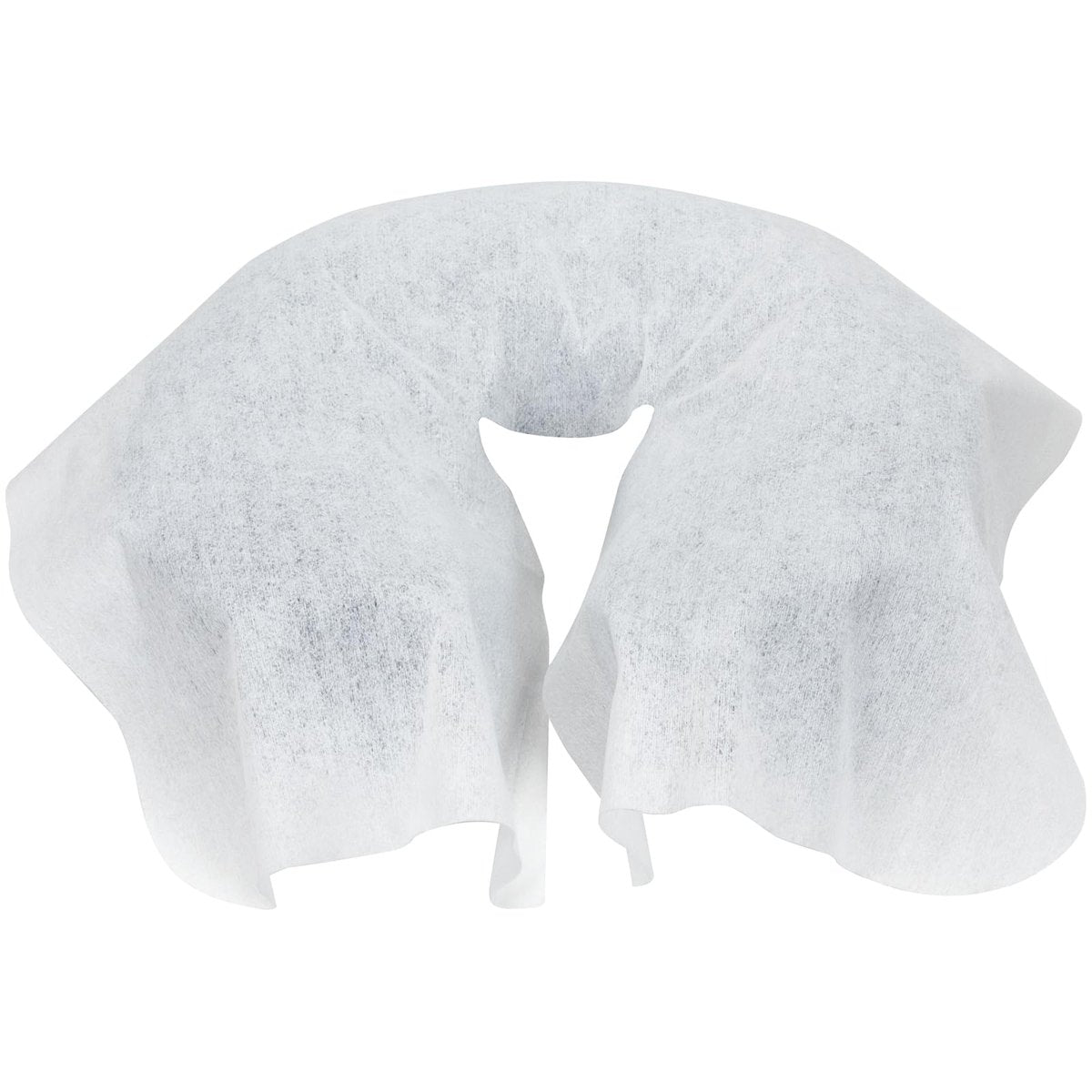 ForPro Massage Face Rest Covers - Ultra Soft Hypoallergenic Latex-Free Disposable Headrest Covers - 16.5" L x 13.75" W, White, 100 Count Avelisse