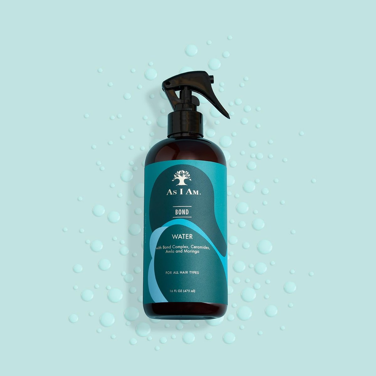 As I Am Bond Water - 16 oz - Hair Repair Treatment with Moringa, Amla & Ceramides for Damaged Hair - görsel 10