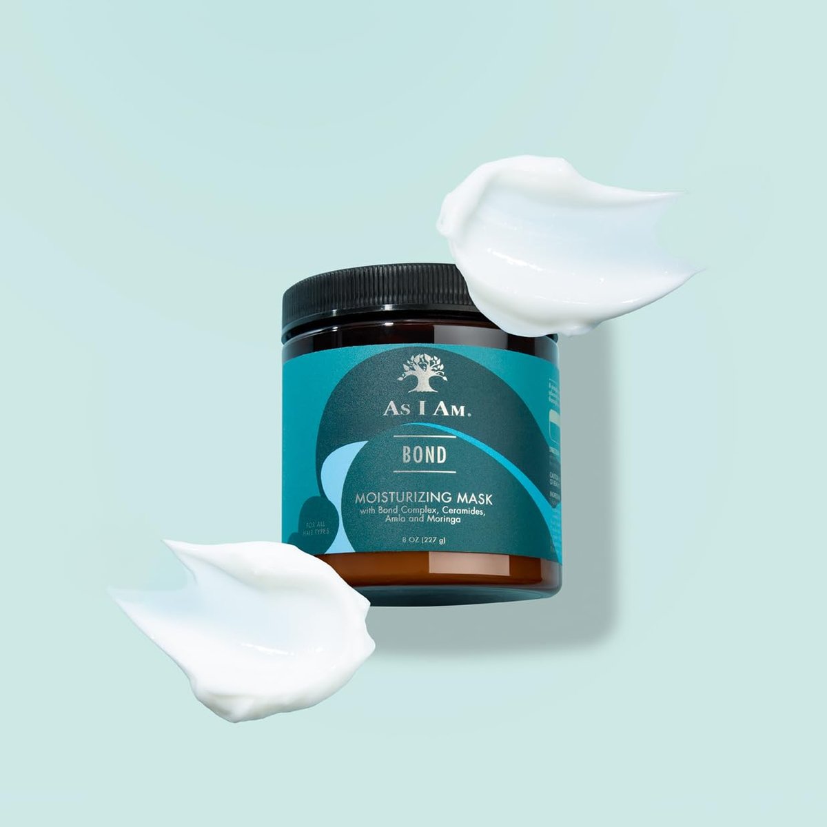 As I Am Bond Repair Hair Mask - 8 oz - Repair Treatment for Damaged Hair with Moringa, Amla & Ceramides - görsel 13