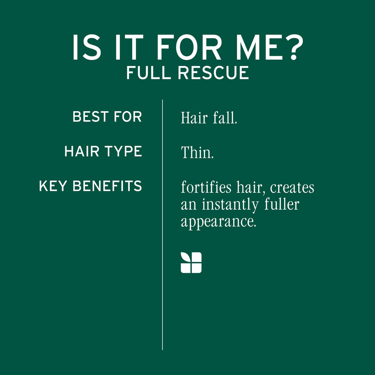 Biolage Full Rescue Densifying Leave-In Spray - Instantly Fuller-Looking Hair, Controls Flyaways, Detangles for Easy Styling, Rosemary Oil & Niacinamide, Vegan & Cruelty-Free, 8.5 Fl Oz Avelisse