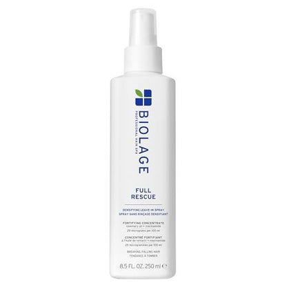 Biolage Full Rescue Densifying Leave-In Spray - Instantly Fuller-Looking Hair, Controls Flyaways, Detangles for Easy Styling, Rosemary Oil & Niacinamide, Vegan & Cruelty-Free, 8.5 Fl Oz Avelisse