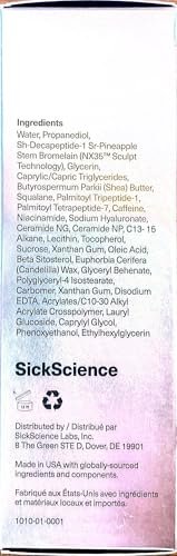 SickScience ShapeShift Advanced Jaw & Neck Firming Serum – Double Chin Reducer & Face Tightening Treatment with Exosome Technology for Men & Women, 1.7 oz Avelisse