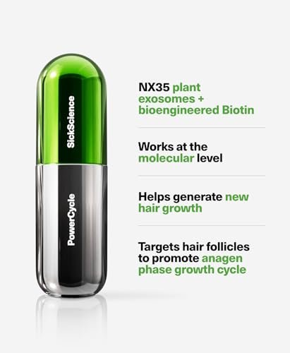 SickScience PowerCycle Exosome Hair Growth Serum – Clinically Advanced Scalp Treatment for Thinning Hair, Hair Loss Prevention & Regrowth, Lightweight Formula for Women & Men, Without Minoxidil, 60mL Avelisse