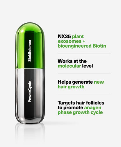 SickScience PowerCycle Exosome Hair Growth Serum – Clinically Advanced Scalp Treatment for Thinning Hair, Hair Loss Prevention & Regrowth, Lightweight Formula for Women & Men, Without Minoxidil, 60mL Avelisse