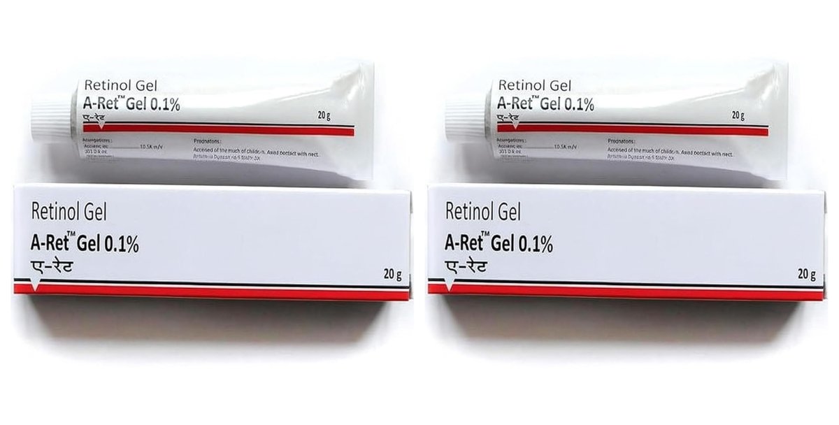 2 Pack Retinol Gel 0.1% with Vitamin A – Lightweight Night Serum for Smoother, Even-Looking Skin (20g Each) - görsel 1